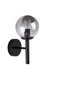 Opviq 8980-1A Lámpara de Pared Gris y Negro